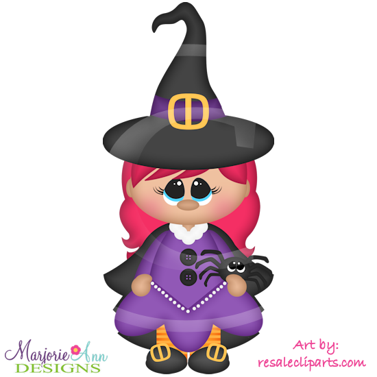 Friend Pals-Witch Exclusive SVG Cutting Files Includes Clipart - Click Image to Close